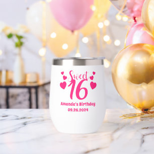 Personalised Custom Sweet 16 Birthday Party Favour