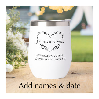 Personalised Custom Text Anniversary Keepsake Gift