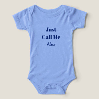 Personalised Custom Text Baby T-Shirt Gift Design