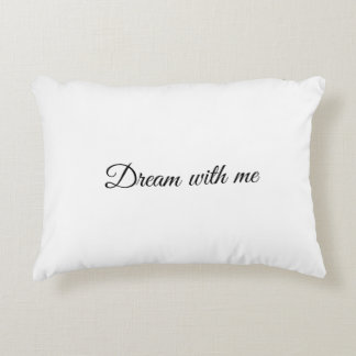 Personalised Custom Text Modern Accent Pillow