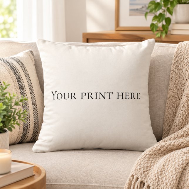 Personalised Custom Text Pillow – Your Design Here (Creator Uploaded)