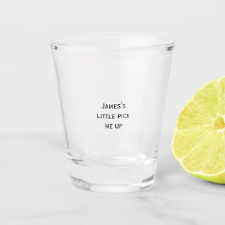 Personalised Custom Text Shot Glass