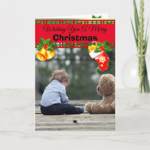 Personalised Custom Upload Photo Christmas Cards