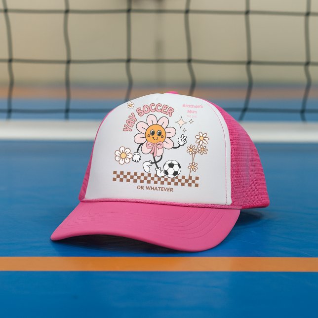 Personalised Custom Volleyball Mother Trucker Hat (Creator Uploaded)