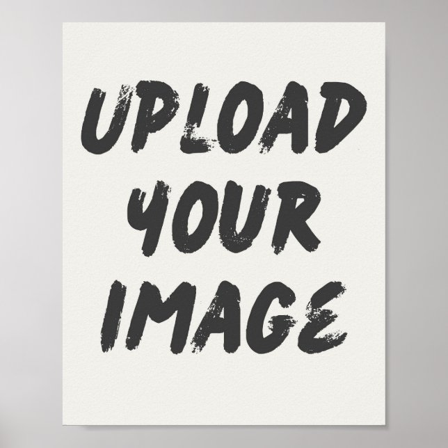 Personalised Custom Wall Art Poster (Front)