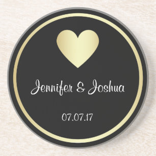 Personalised Custom Wedding Coasters Favours Gift