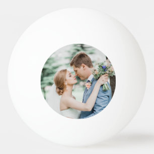 Personalised Custom Wedding Couple Photo Ping Pong Ball