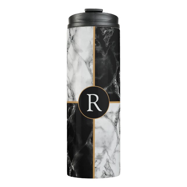 Personalised Custom Your Letter Thermal Tumbler (Front)