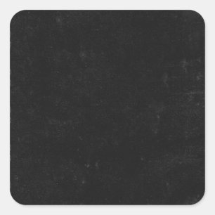 Personalised Custom Your Own Black Chalkboard Square Sticker