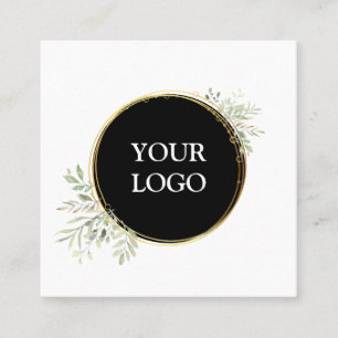 Personalised Custom Your Own Logo Square Business Card