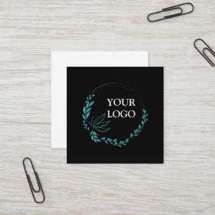 Personalised Custom Your Own Logo Square Business Card