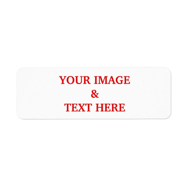 Personalised Custom Your Own Photo (Front)