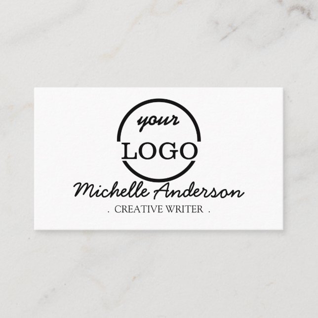 Personalised Custom Your Own Photo Business Card (Front)