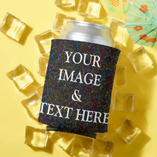 Personalised Custom Your Own Photo Can Cooler