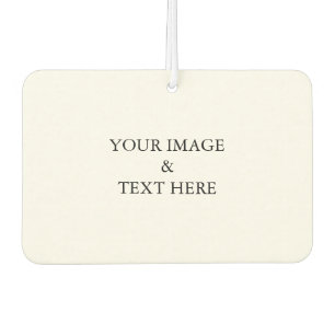 Personalised Custom Your Own Photo Car Air Freshener