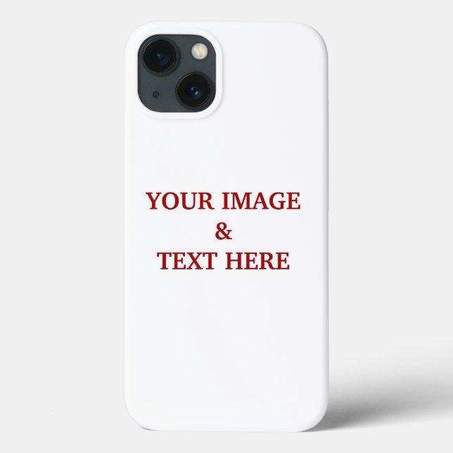Personalised Custom Your Own Photo Case-Mate iPhone Case (Back)
