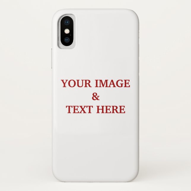 Personalised Custom Your Own Photo Case-Mate iPhone Case (Back)