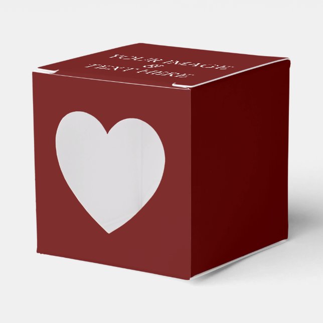 Personalised Custom Your Own Photo Favour Box (Front Side)