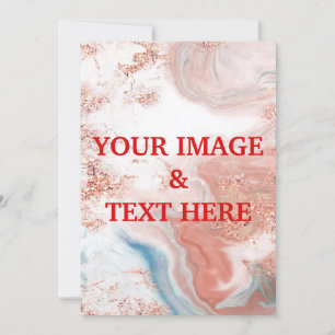 Personalised Custom Your Own Photo Invitation