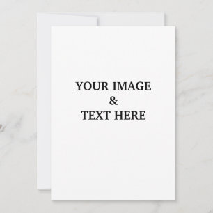 Personalised Custom Your Own Photo Invitation