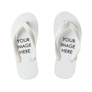Personalised Custom Your Own Photo Kid's Jandals