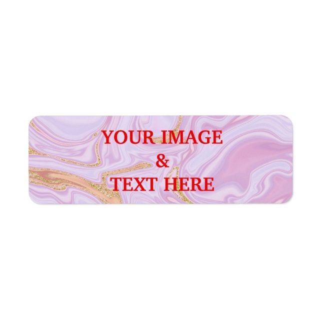 Personalised Custom Your Own Photo Label (Front)