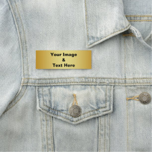 Personalised Custom Your Own Photo Name Tag