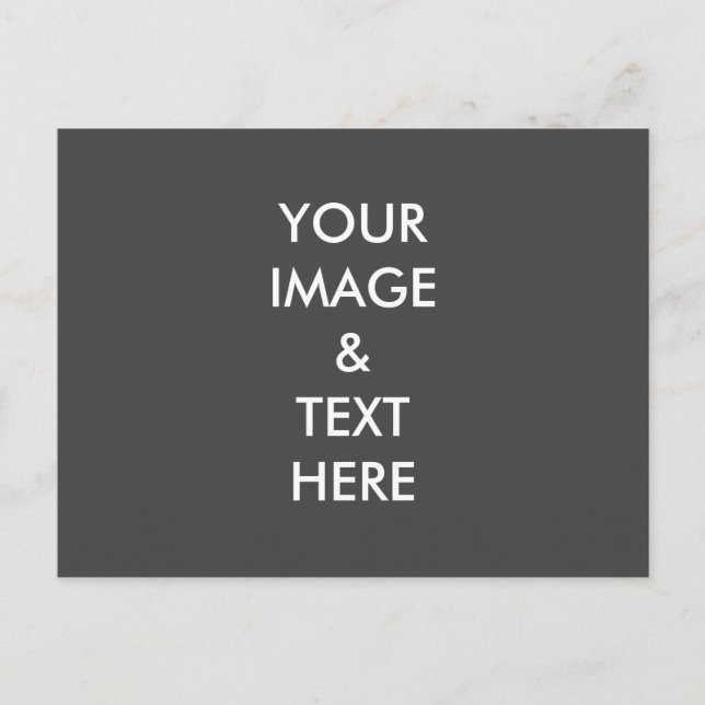 Personalised Custom Your Own Photo Postcard (Front)