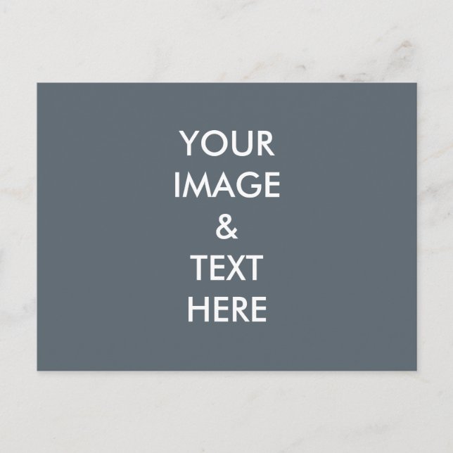 Personalised Custom Your Own Photo Postcard (Front)
