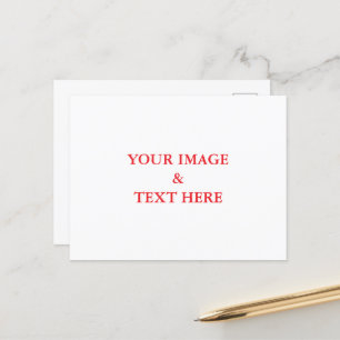 Personalised Custom Your Own Photo Postcard