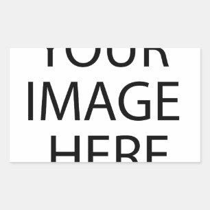 Personalised Custom Your Own Photo Rectangular Sticker