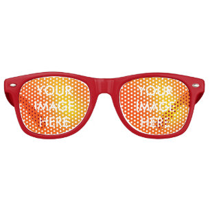 Personalised Custom Your Own Photo Retro Sunglasse Sunglasses