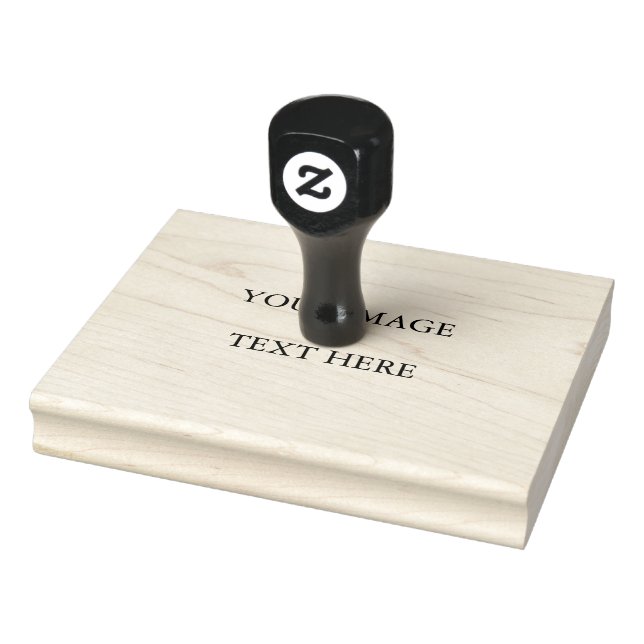 Personalised Custom Your Own Photo Rubber Stamp (Stamp)