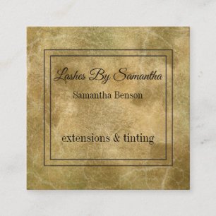 Personalised Custom Your Own Photo Square Business Card