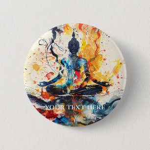 Personalised Custom Your Own Photo & Text 6 Cm Round Badge