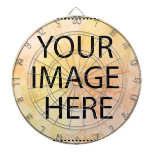 Personalised Custom Your Own Photo & Text Dart Boa Dartboard