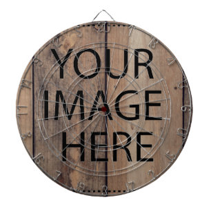 Personalised Custom Your Own Photo & Text Dart Boa Dartboard