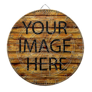 Personalised Custom Your Own Photo & Text Dart Boa Dartboard