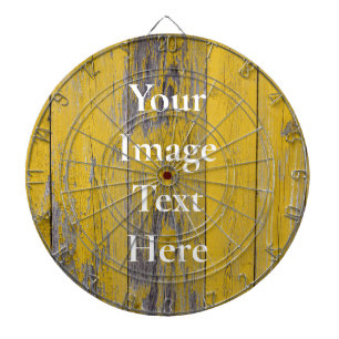 Personalised Custom Your Own Photo & Text Dartboard