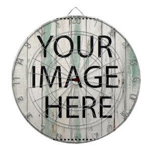 Personalised Custom Your Own Photo & Text Dartboard