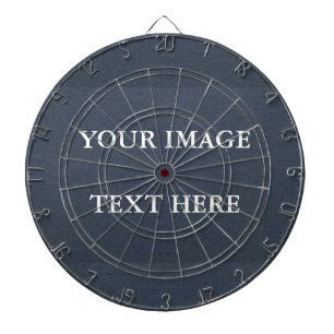 Personalised Custom Your Own Photo & Text Dartboard