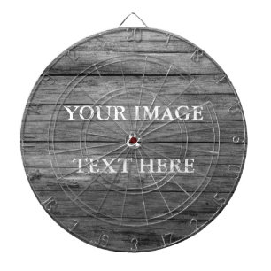 Personalised Custom Your Own Photo & Text Dartboard