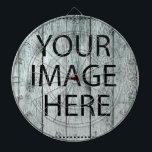 Personalised Custom Your Own Photo & Text Dartboard<br><div class="desc">You can add your favourite photo. This is perfect gift idea. Personalise with your name and other text.</div>