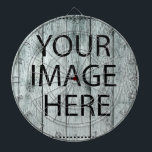 Personalised Custom Your Own Photo & Text Dartboard<br><div class="desc">You can add your favourite photo. This is perfect gift idea. Personalise with your name and other text.</div>