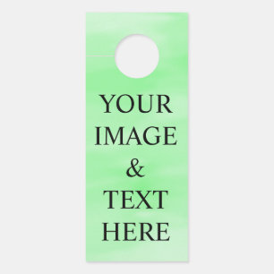 Personalised Custom Your Own Photo & Text Door Hanger
