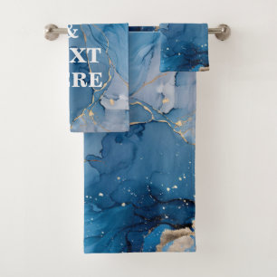 Personalised Custom Your Own Photo & Text Hand Tow Bath Towel Set