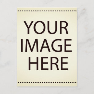 Personalised Custom Your Own Photo & Text Postcard