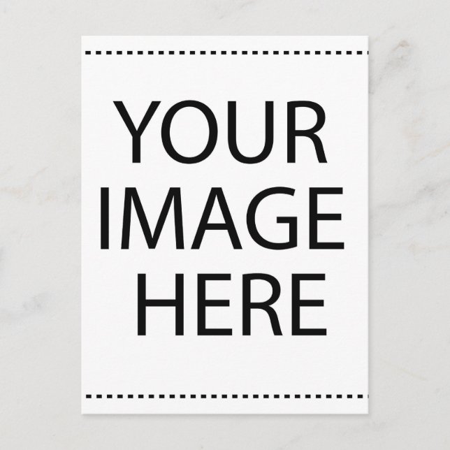 Personalised Custom Your Own Photo & Text Postcard (Front)