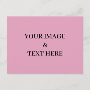 Personalised Custom Your Own Photo & Text Postcard