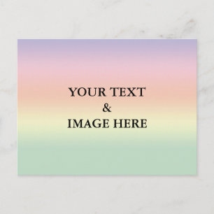 Personalised Custom Your Own Photo & Text Postcard